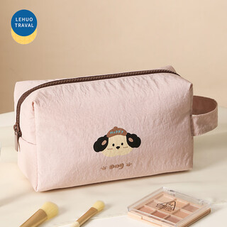 Lohas travel cosmetic bag, portable large-capacity toiletry and skin care product storage bag for women, high-end travel business trip, waterproof and compact