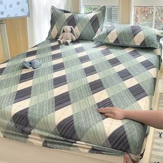 Yusenyi pure cotton bed bag single piece 100 cotton bedspread full cover simmons mattress bed bag 2025 new mattress 8-california sunshine (quality inspected 100 pure cotton no pilling no fitted sheet two piece set 90x200cm - one pillow case