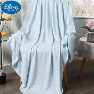 Disney (disney) towel quilt ice silk blanket bamboo fiber adult baby single double children baby winter air conditioning blanket cotton gemstone blue blanket 200cm*230cm double
