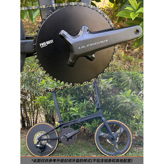 Viqi carbon fiber folding bicycle 20-inch closed wheel oil brake speed link 12-speed electric transmission adult ultra-light bicycle can be customized and upgraded shimano utr8100 crankset closed disc single disc positive and negative teeth 365 20 inches