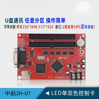 Avic led control card zh-un um uc uf u0 u1 u2 u3 u4 u5 u6 u7 motherboard u disk zh-u7_if you need an adapter board, please contact customer service