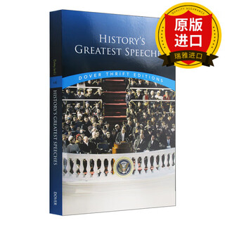 【正版】英文原版 历史上伟大的演讲 History's Greatest Speeches James Daley 进口原版英语书籍 全英文版