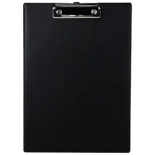 Deli 9244 a4 backing plate (price unit) black