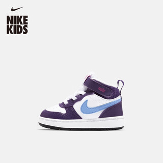 Nike (nike) cool pineapple baby flat sneakers velcro winter boys and girls sneakers nike court cd7784