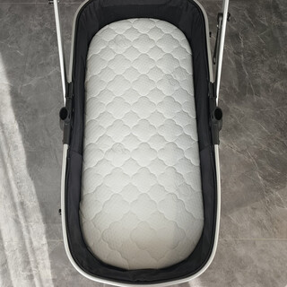 Baby stroller spine protection sleeping board environmentally friendly coconut palm mattress newborn baby sleeping basket seat cushion stroller breathable sleeping pad 80*35 double core latex model (cloth + 3d mesh + latex) 7cm