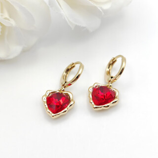 Xuping xuping jewelry imitation crystal fashion trend ins niche design smart love earrings gift jewelry x000865851 earrings