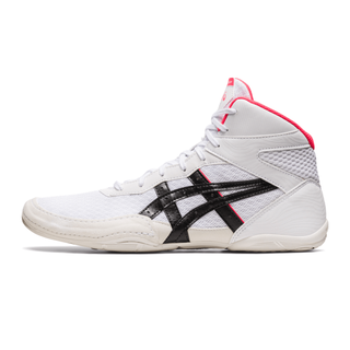 Asics matflex7 comfortable professional stable wrestling mid-top training shoes white white 38