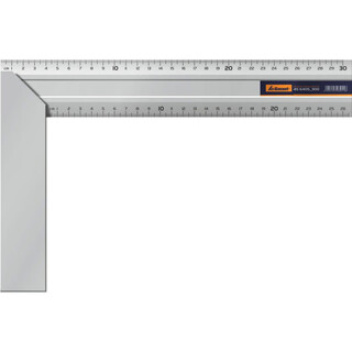 German hoffmann garant double-sided square ruler with scale aluminum alloy square ruler 300mm 500mm
