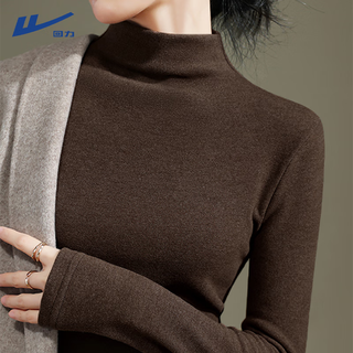 Pull-back bottoming shirt for women in autumn and winter 2025 new style half-high collar inner wearable double-sided velvet thermal clothing plus velvet white top