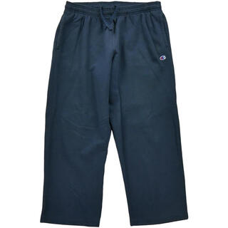 Champion men's sweatpants are comfortable, breathable and loose fit for daily wear. easy to put on and take off. dark blue elastic waist. marine. one size fits all | eu xl