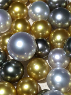 Shantou lincun fuyao pearl customized processing high-end seawater bare pearl pendant necklace bracelet ring 18k gold earrings 8-8 points 5mm perfect round slightly flawed akoya full hole demolition beads