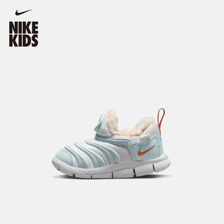 Nike caterpillar baby breathable soft-soled sports shoes for boys and girls in winter, baby cushioning nike fb7175 181 mountain peak white/psychedelic orange/white/glacier blue/cream peach 26