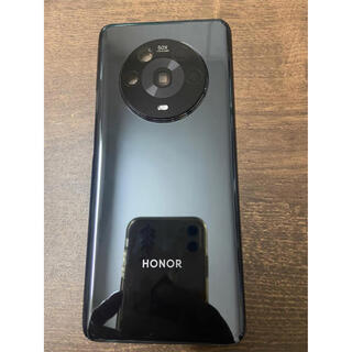 I is suitable for honor magic 4pro back cover original disassembly magic4 back shell glass battery cover mobile phone original shell magic4 bright black 99 new original back cover