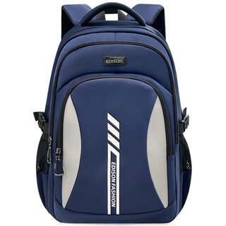 Edison inventor schoolbag junior high school students, high school students, boys' spine protection backpack, trendy versatile large-capacity backpack