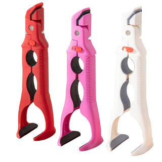 Leoezya german three-in-one anti-scalding plate and bowl clip kitchen microwave anti-scalding heat-insulated plate lifter and bowl clip 3-pack mixed color - three-in-one anti-scalding clip (stable and will not fall off_anti-scalding and anti-slip)