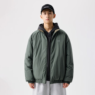 Panda ben (ben.panda) men's warm thick cotton clothes waterproof stand collar loose autumn and winter new outdoor mountain style coldproof jacket yuanqing yuji upgrade three-proof pro-regular version s