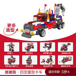 Chili 25 remote control fire truck toys, super large bubu variety fire truck remote control ambulance children's electric car, bubu variety heavy truck