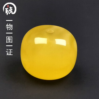 Amber style, one thing, one picture, one certificate, beeswax bucket beads, single beads, natural amber loose beads, beads for bracelets, accessories, 1.98g, 15*12mm