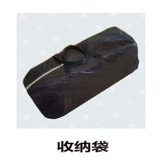 Baby bed folding crib play bed accessories diaper table music stand high hanging mosquito net rocker storage bell rack storage bag