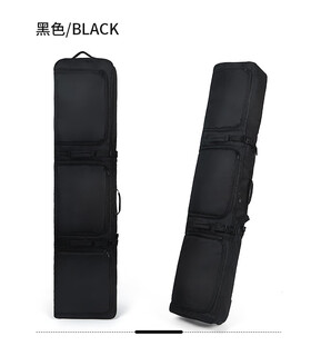 Big tuan xiaoyuan dry and wet separation snowboard wheeled backpack ski shoe equipment bag single board bag wheeled can be checked and upgraded jazz black silent wheel 160cm