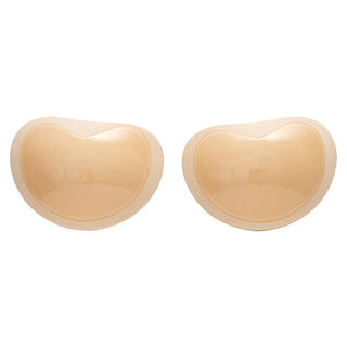 Be swimsuit breast patch waterproof anti-slip anti-exposure small breast bikini push-up breast pad silicone breast patch skin color thickened