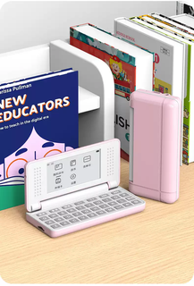 Tkhe english word machine for primary school, junior high school and high school to look up words and memorize synchronized teaching materials words offline english dictionary learning machine pink intelligent word machine +8g