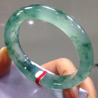 High ice floating flower burmese jadeite jade bracelet high-end jewelry women's jade bracelet ice floating flower 60 ring mouth 125-130 jin jin is equal to 0.5 kg. no identification certificate required