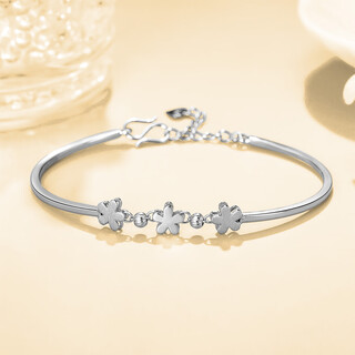 Wanfu dragon bracelet flower girl rhyme丨pt950 platinum bracelet huayang simple temperament platinum bracelet women's commuting versatile gift for girlfriend huayang pt950 platinum bracelet 6.2g