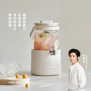 Olayks instant glass spring health pot 2025 new all-pure glass health teapot stewing integrated flower tea bucket uncoated kettle olk-k09