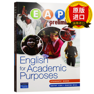 Genuine english original academic english junior student book eap now preliminary student book reference book pearson academic english guide book writing and reading practice 9780733978050 full english version