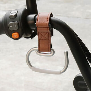 Litian electric vehicle hook front-mounted universal cute flower high-value battery handlebar hanging hook motorcycle bicycle hanging buckle without decorative brown hook