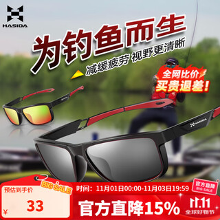 Histar professional lure fishing glasses outdoor sports polarized sunglasses sea fishing special lure hat matching equipment special black lenses for fishing