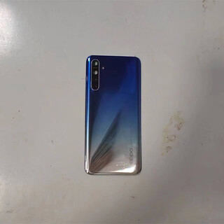 Oppo is suitable for k5 original disassembly back cover glass battery cover second-hand back shell outer back shell original mobile phone back screen k5 back cover cyber metal disassembly 85 new without frame free disassembly 1