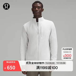 Lululemon丨sojourn men's jacket wicking lm3czos steam gray exclusive xs