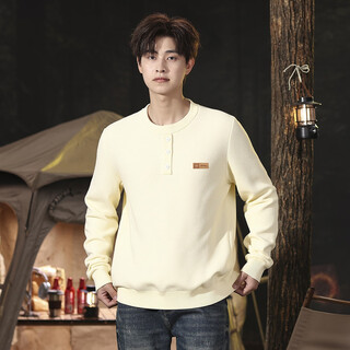 Jeep (jeep) american retro henry collar sweater for men 20 autumn long-sleeved knitted bottoming shirt men's sweater jacket for men xiaobai xing m