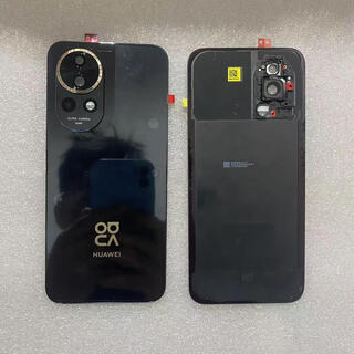 Suitable for huawei nova13pro original glass back cover nova13 original disassembly back cover battery cover back cover nova13 original back cover star black