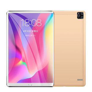 摩天宝跨境专供8核心平板电脑英语学习机早教 工厂批发儿童学习机平板5G 金色 英文版2+32g