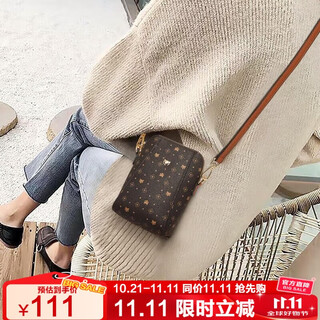 Golden fox (foxer) women's bag, large capacity shoulder crossbody bag, mobile phone bag, small bag, light luxury girl, girlfriend birthday gift