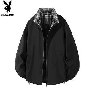 Playboy (playboy) coat men's jacket men's workwear autumn and winter casual high-end men's clothing windproof high-end sense tops