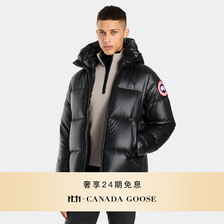 加拿大鹅（Canada Goose）Crofton 男女同款短款羽绒服派克大衣大鹅羽绒服 2252M 61 黑色 建议选择小一码，该款尺码偏大 M