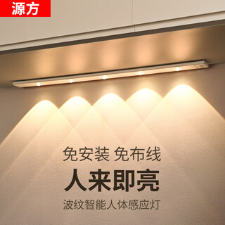 Source emergency led rechargeable factory office human body sensor light wiring-free work light 80cm