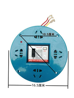 Mobile portable cable reel, wire winding reel, socket module accessories, leakage components