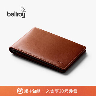 Bellroy australia travel wallet travel wallet passport holder leather rfid anti-theft brush wallet clay red new color coming soon