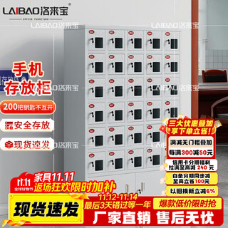 Luolaibao mobile phone cabinet storage cabinet mobile phone safe box electronic equipment management cabinet mobile phone storage cabinet 30 doors