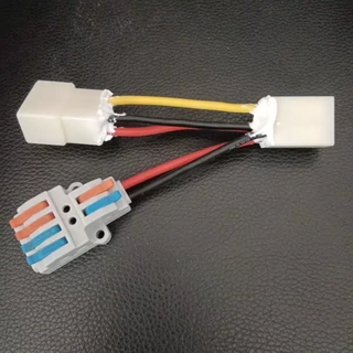 Yusenyi no. 9 electric car modified to take the wire 12vdc converter no. 9 without breaking the line straight to the whole system universal no. 9 default