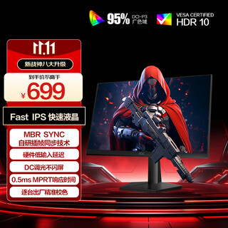 Aoc 27-inch 200hz fastips fast lcd 1ms hdr low blue light flicker-free mbrsync gaming e-sports computer monitor new ares 27g41e