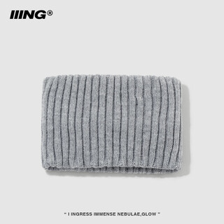 Iiing hat control winter sports knitted autumn and winter daily wear woolen headband wide-brimmed headband color hairband for women gray