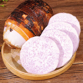 Lipu big taro, fragrant taro, soft and fragrant glutinous taro, freshly dug betel nut taro, wisteria hair hot pot ingredients, fresh lipu taro with skin, 2jin jin equal to 0.5kg, packed by default