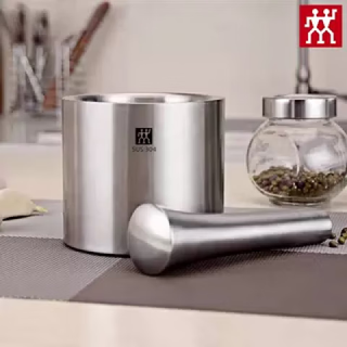 Zwilling german masher solid garlic masher household grinding and mashing pot manual garlic masher garlic mortar 316 stainless steel - mashing bowl