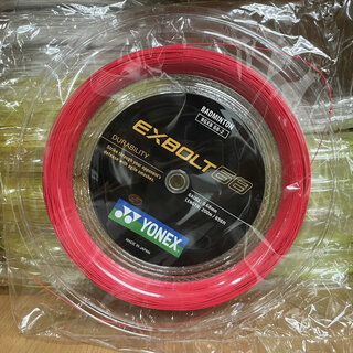 尤尼克斯（YONEX）线BG65 BG66UM BG80 BG95 BG98 80P 63 JP 大盘线 SP BGXB68-200米 红色